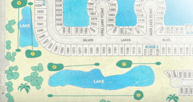 View Silver Lakes Siteplan